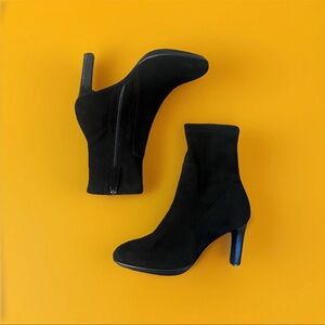 Aquatalia Black Heeled Boots
